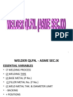 Welder Qualification