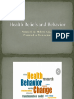 Health Beliefs and Behavior