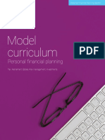 Model Curriculum