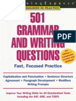 LearningExpress - 501 Grammar and Writing Questions, 3rd Edition (Skill Builders in Practice) (2007)