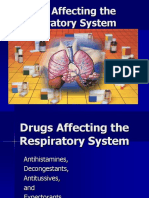 Drugs Affecting the Respiratory System