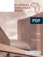 Rapport Annuel Géopolitique Afrique 2019