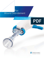 Pulsavac Plus Wound Debridement Family Brochure PDF