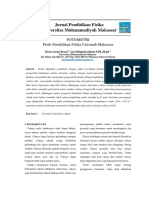 Hubungan Intensitas Cahaya dan Jarak Pancaran