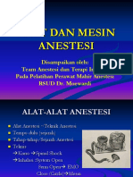 Alat Dan Mesin Anestesi