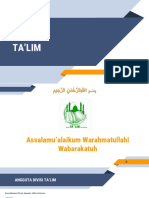 Divisi Ta'lim 2020