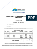 SIG-PRO-007 Procedimiento para Revisión Por La Dirección PDF