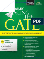 Wiley Acing The GATE Examination For Electronics and Communication Engineering Prelimscdr - LT PDF