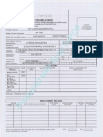 Employment Form - Front Page PDF
