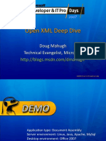 Open XML Deep Dive