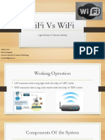 Lifi Vs Wifi Comparison
