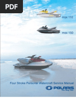 2003-2004 Polaris MSX 110 MSX 150 Personal Watercraft