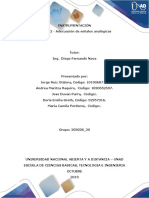 Amplificador de instrumentación, filtros y conversión ADC