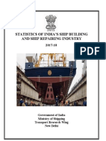 Statistics of Indian Ship Buidling and Ship Repairng