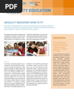 Sexuality Education Policy Brief No 1
