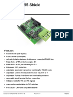 Datasheet RS485 Shield Rev B EN PDF