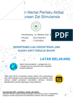 Jiwa Presentasi Referat Gangguan Mental Perilaku Akibat Zat Stimulansia