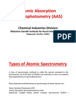 Atomic Absorption