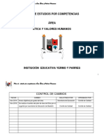 Plan de Etica y Valores