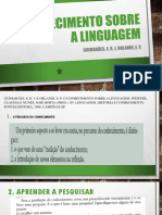 O CONHECIMENTO SOBRE A LINGUAGEM.pptx