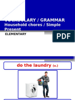 Household Chores (Frequency Adverbs)