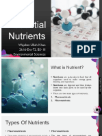 Essential Nutrients PDF