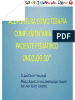 Acupuntura Como Terapia Oncologico