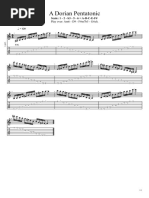 A Dorian Pentatonic