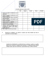 Cuestionario de Satisfacción PDF