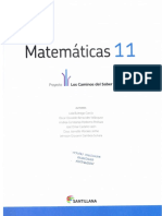 Santillana Los Caminos Del Saber Matematicas 11 PDF