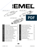 Manual de Usuario Dremel 4000 PDF
