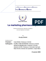 Le Marketing Pharmaceutique