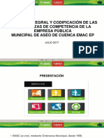 Codificacion Ordenanzas Emac Ep