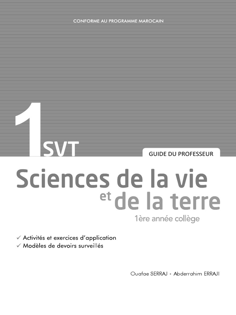 Sigma Wataik 1ac Svt Guide Biof Guide Prof Ok Tractus Gastro Intestinal Systeme Respiratoire