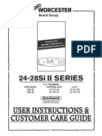 Worcester 24-28 Si II Operating Instructions