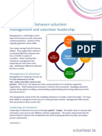 Difference_volunteer_leadership_management