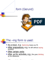 How to Use the -Ing Form