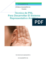 Técnica de PNL Para Desarrollar Sistema Representativo Auditivo- AprenderPNL.pdf