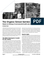 The Organic School Garden, Hands-on teaching