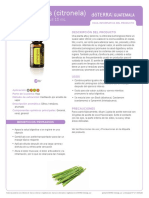 Aceite de Limoncillo Lemongrass Oil PDF