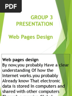 Web Pages Design