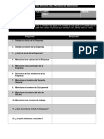 Formato de Eficacia Del Proceso de Inducción