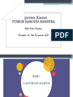 Tumor Parotis Sinistra