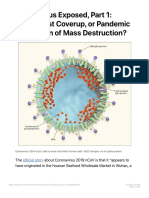 @siradrianbond - Coronavirus Exposed Part 1 - Communist Coverup or Pandemic Bioweapon of Mass de