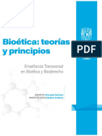 Bioética: teorías y principios. Enseñanza Transversal en Bioética y Bioderecho: Cuadernillos Digitales de Casos