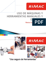 Uso de Máquinas y Herramientas Manuales y de Poder