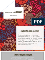 Industriyalisasyon 1