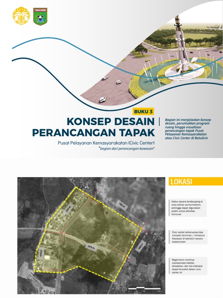 Draft Akhir - Konsep Desain Perancangan Tapak