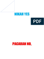 1 Pacaran No Nikah Yes