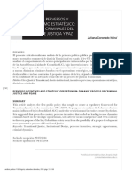 Incentivos Perversos y Oportunismo Estratégico. Dinámicas Criminales Del Proceso de Jusiticia y Paz PDF